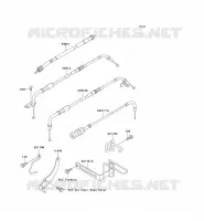 CABLES pour Kawasaki VN1500 CLASSIC