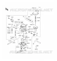 CARBURATEUR pour Kawasaki VN1500 CLASSIC