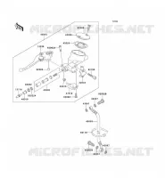 EMBRAYAGE MAITRE CYLINDRE pour Kawasaki VN1500 CLASSIC