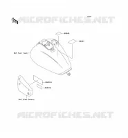 LABEL pour Kawasaki VN1500 CLASSIC