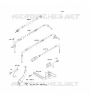 CABLES pour Kawasaki VN1500 CLASSIC