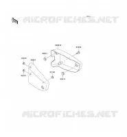 CACHE LAT&Eacute;RAL pour Kawasaki VN1500 CLASSIC