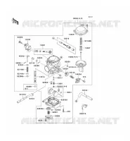 CARBURATEUR pour Kawasaki VN1500 CLASSIC