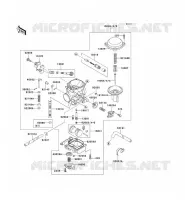 CARBURATEUR pour Kawasaki VN1500 CLASSIC