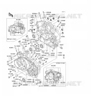 CARTER MOTEUR(S) pour Kawasaki VN1500 CLASSIC