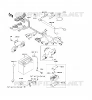 CHASSIS EQUIPMENT ELECTRIQUE pour Kawasaki VN1500 CLASSIC
