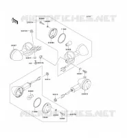 CLIGNOTANTS pour Kawasaki VN1500 CLASSIC