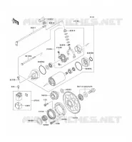 D&Eacute;MARREUR pour Kawasaki VN1500 CLASSIC
