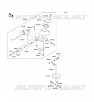 EMBRAYAGE MAITRE CYLINDRE pour Kawasaki VN1500 CLASSIC