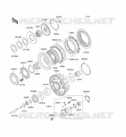 EMBRAYAGE pour Kawasaki VN1500 CLASSIC
