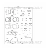 POCHETTE DE JOINT pour Kawasaki VN1500 CLASSIC