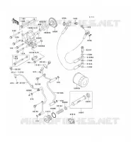 POMPE A HUILE pour Kawasaki VN1500 CLASSIC