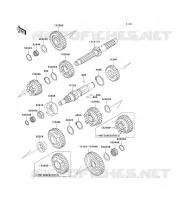 TRANSMISSION pour Kawasaki VN1500 CLASSIC