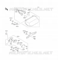 FEUX ARRI&Egrave;RE(S) pour Kawasaki ZZR1100