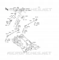 CH&Acirc;SSIS pour Kawasaki KFX300