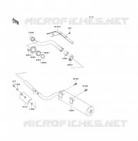 &Eacute;CHAPPEMENT pour Kawasaki KFX300