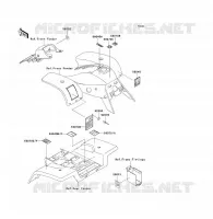 LABEL pour Kawasaki KFX300