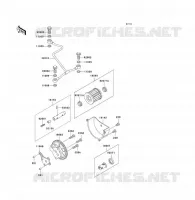 POMPE A HUILE pour Kawasaki KFX300
