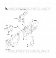 REPOSE PIED pour Kawasaki KFX300