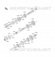 TRANSMISSION pour Kawasaki KFX300