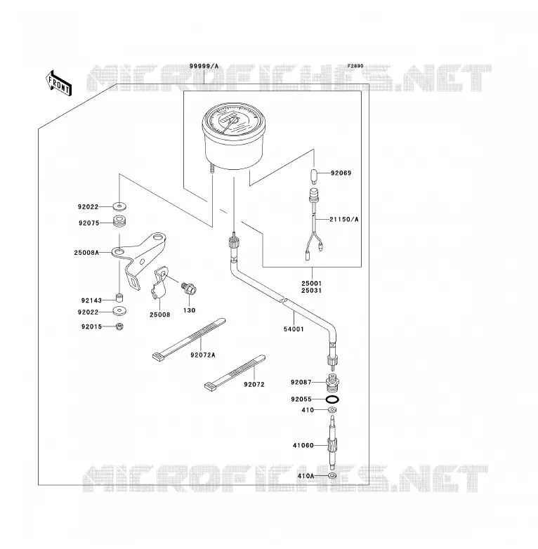 PIECE EN OPTION Kawasaki QUAD 250 2004 KLF250  KLF250-A2