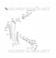 ARBRE A CAME/TENDEUR pour Kawasaki KLF250