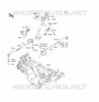 CH&Acirc;SSIS pour Kawasaki KLF300