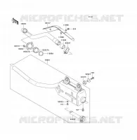 &Eacute;CHAPPEMENT pour Kawasaki KLF300