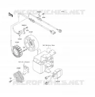 G&Eacute;N&Eacute;RATEUR pour Kawasaki KLF300