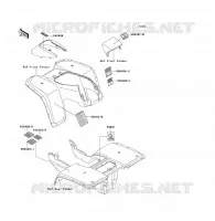 LABEL pour Kawasaki KLF300