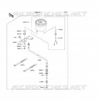 PIECE EN OPTION(COMPTEUR) pour Kawasaki KLF300