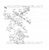 PIGNON CONIQUE AVANT pour Kawasaki KLF300