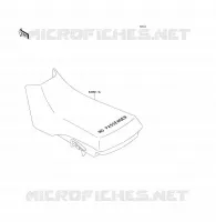 SELLE pour Kawasaki KLF300