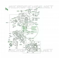 CARTER MOTEUR(S) pour Kawasaki KLF300