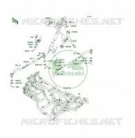 CH&Acirc;SSIS pour Kawasaki KLF300