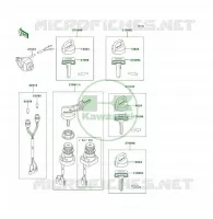 CONTACTEUR pour Kawasaki KLF300