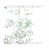 CULASSE pour Kawasaki KLF300