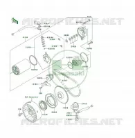 D&Eacute;MARREUR pour Kawasaki KLF300