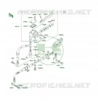 MAITRE CYLINDRE AV pour Kawasaki KLF300