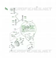 POMPE A HUILE pour Kawasaki KLF300
