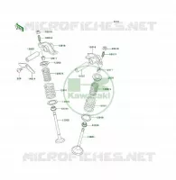 SOUPAPE pour Kawasaki KLF300