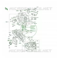 CARTER MOTEUR(S) pour Kawasaki KLF300