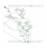 &Eacute;CHAPPEMENT pour Kawasaki KLF300