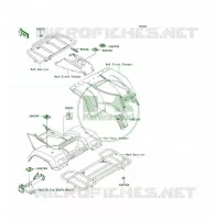 LABEL pour Kawasaki KLF300