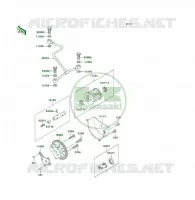 POMPE A HUILE pour Kawasaki KLF300