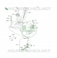 RESERVOIR CARBURANT pour Kawasaki KLF300