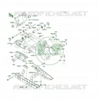 BRAS OSCILLANT pour Kawasaki KSF250