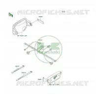 CHASSIS EQUIPMENT ELECTRIQUE pour Kawasaki KSF250