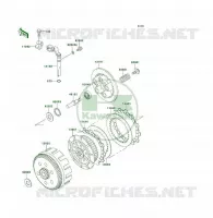 EMBRAYAGE pour Kawasaki KSF250
