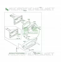 FEUX ARRI&Egrave;RE(S) pour Kawasaki KSF250